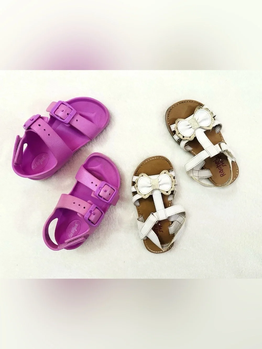 Lot Cute Toddler Girls Summer Sandals Size US 8